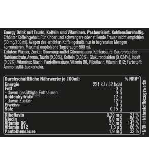 Louis XIV Energy Drink Classic 25cl